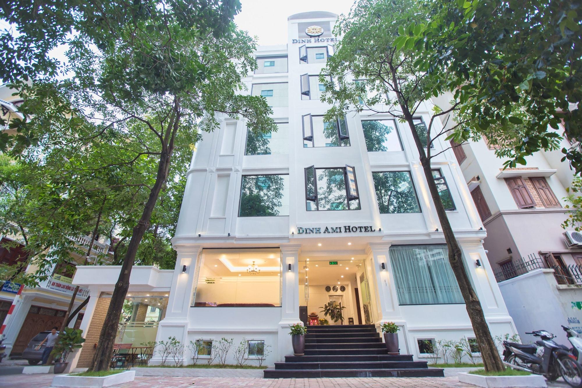 Dinh Ami Hanoi Hotel Hanói Exterior foto