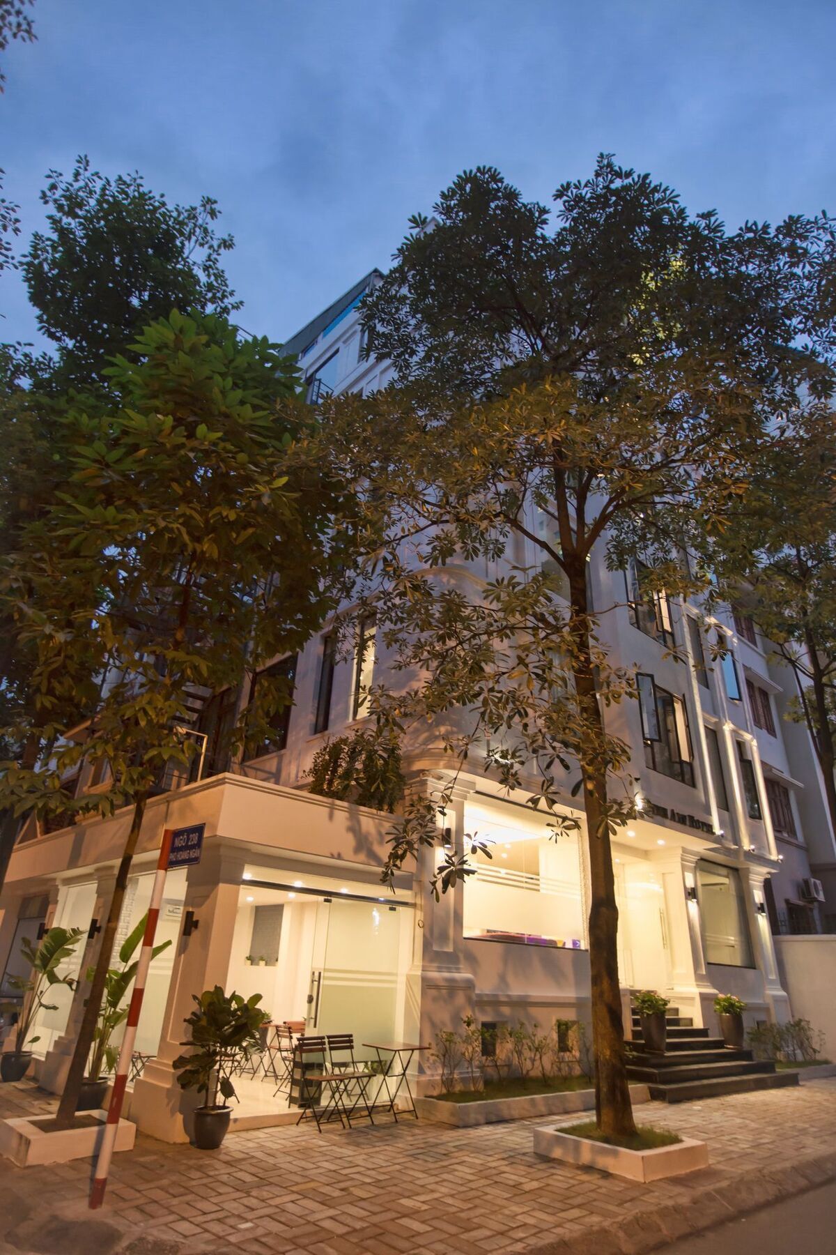 Dinh Ami Hanoi Hotel Hanói Exterior foto